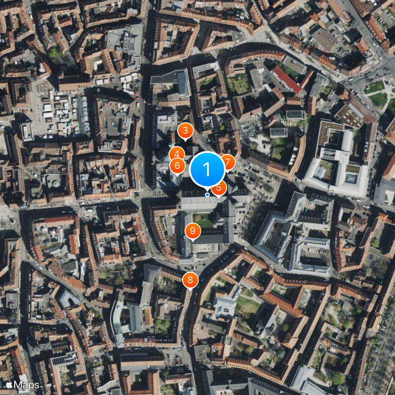 Roman Catholic Diocese of Würzburg Map