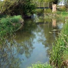 Aqueduct footings footbridge