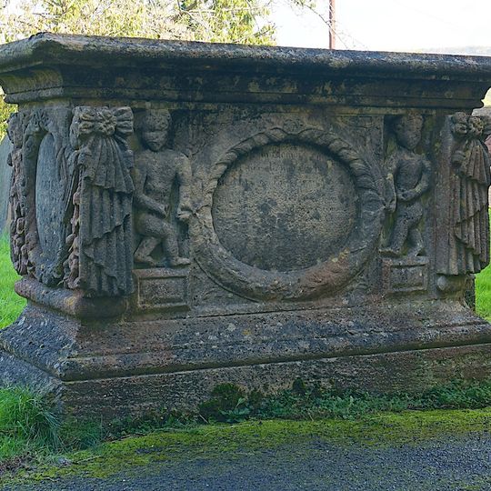 Francis Kemmet Monument In The Churchyard Of The Church Of St Mary Circa 3 Metres North Of North Aisle