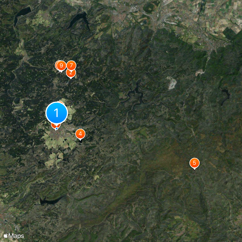 Clausthal-Zellerfeld Carte