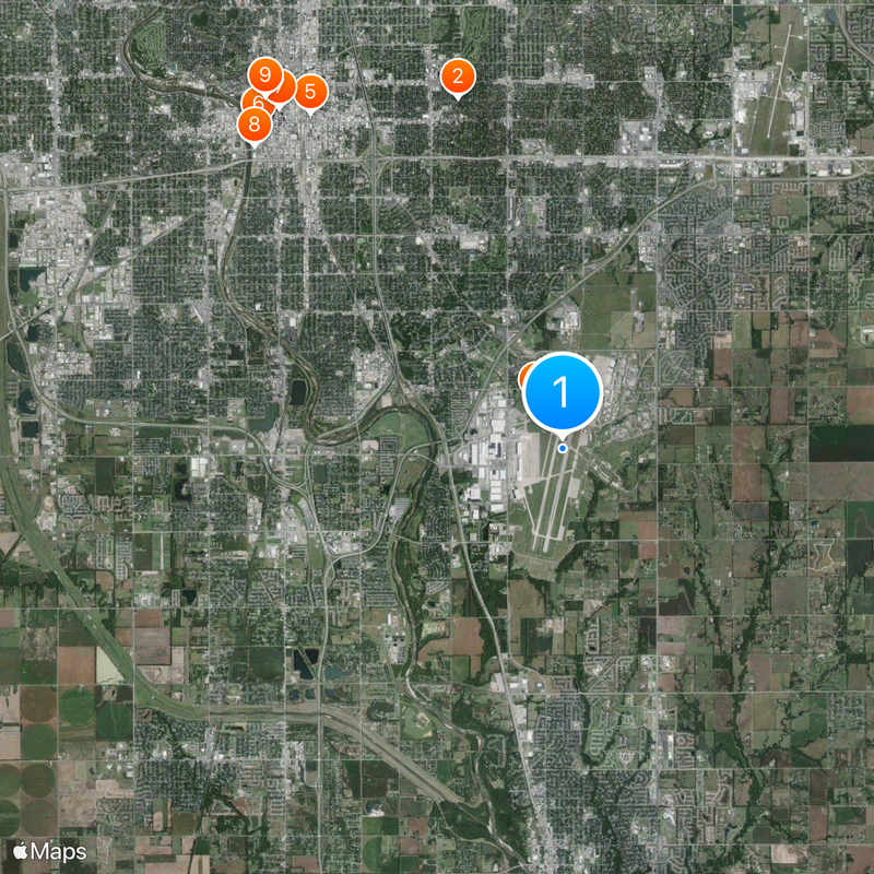 McConnell Air Force Base Map