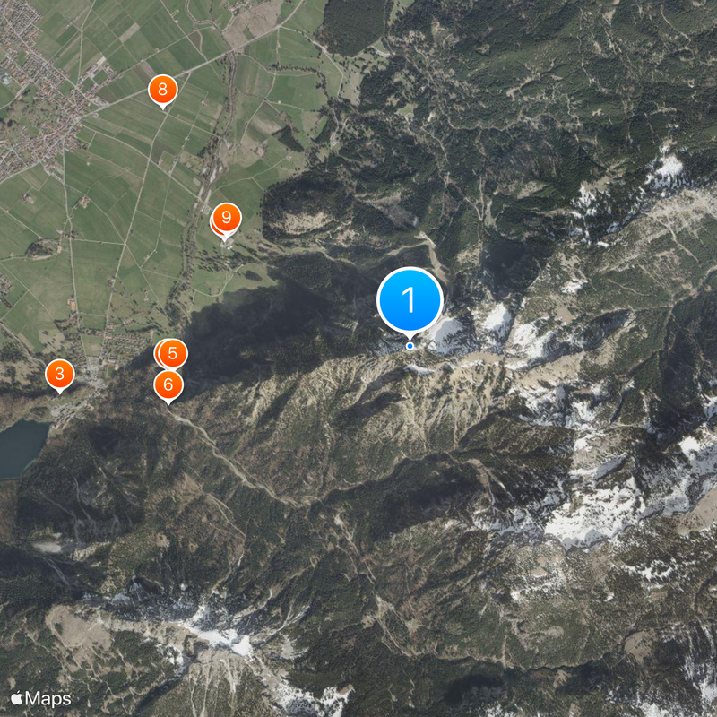 Tegelberg Map