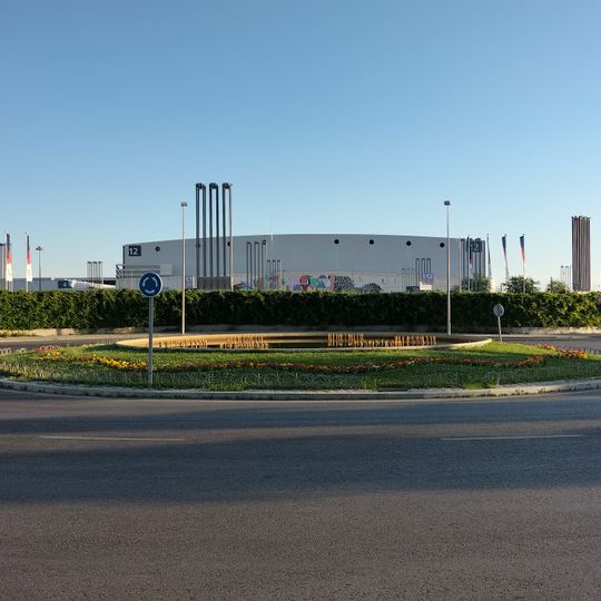 Fuente en la glorieta de Hamburgo