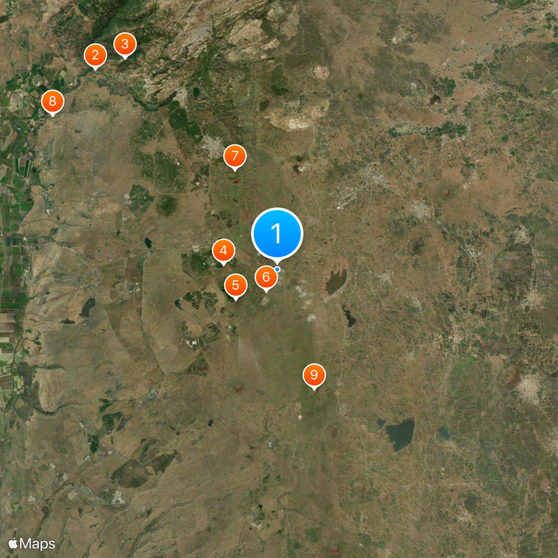 Quneitra Map