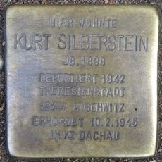 Stolperstein dedicated to Kurt Silberstein