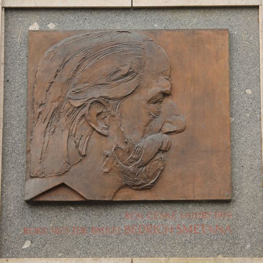 Pamětní deska Bedřicha Smetany