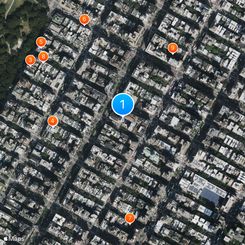 Lenox Hill Hospital Map