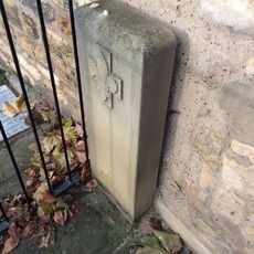 Boundary Stone Attached To Wall Opposite Number 17
