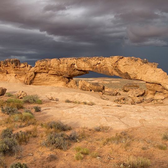 Sunset Natural Arch