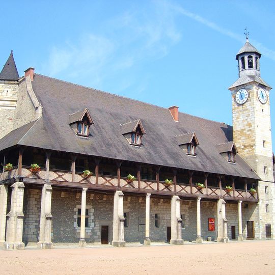 The Dukes of the Bourbon castle in Montluçon