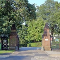 Priory Road Entrance to Anfield Cemetery