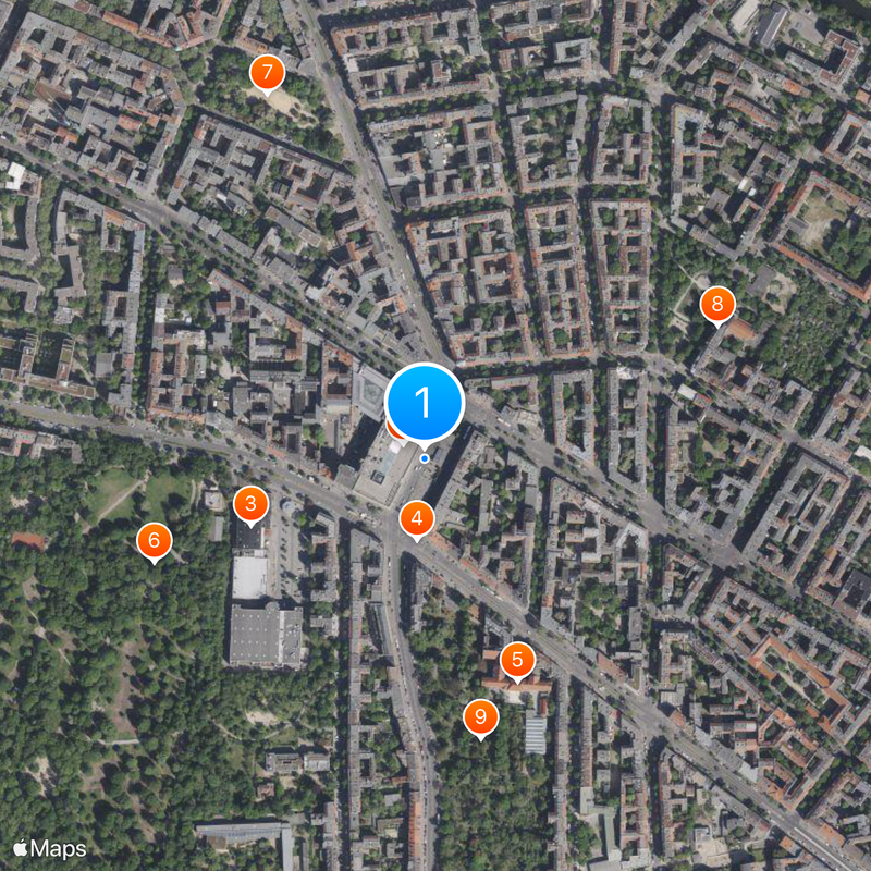 Hermannplatz Map