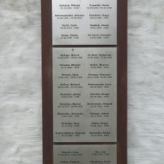 Commemorative plaque