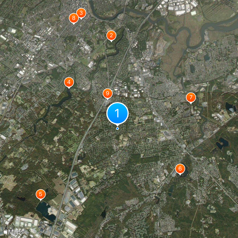 East Brunswick Mappa