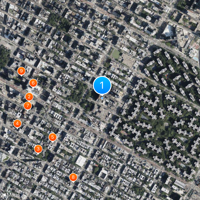 Beth Israel Medical Center Map