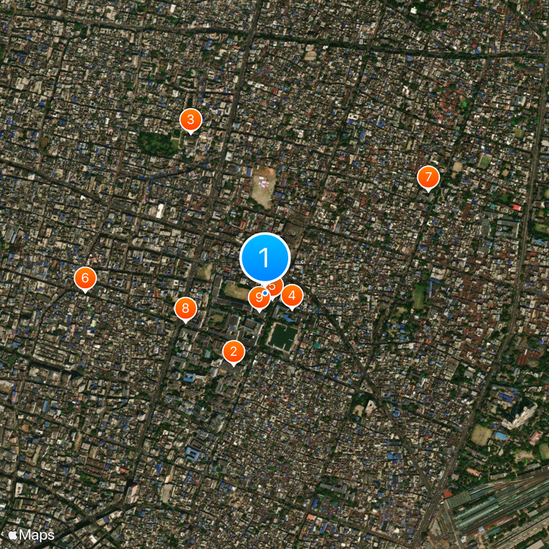 Presidency University Map