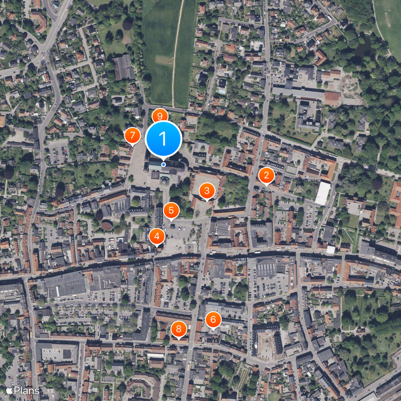 Catedral de Roskilde Mapa