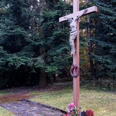 Crucifix at the new cemetery