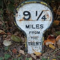 Grantham Canal, 9 3/4 Miles Post Approximately 100 Metres North Of Spencer's Bridge