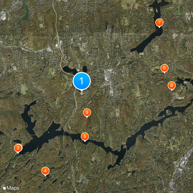 Donald J. Trump State Park Mapa
