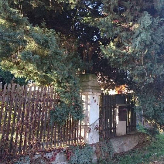 Kříž v jižní části Dolní Lukavice