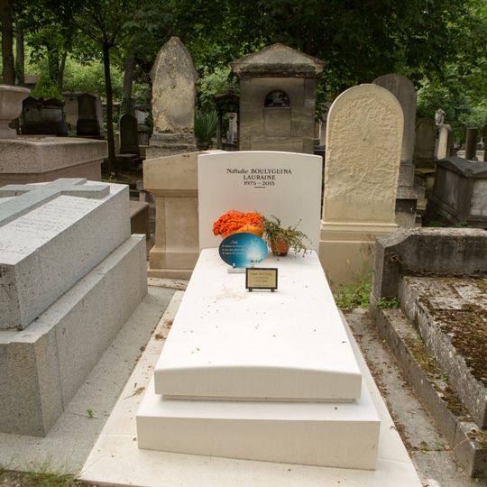 Grave of Lauraine-Boulyguina