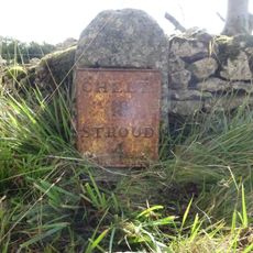 Milestone, N of Cross roads