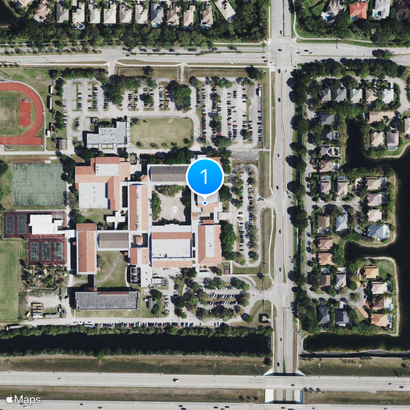 Marjory Stoneman Douglas High School Map