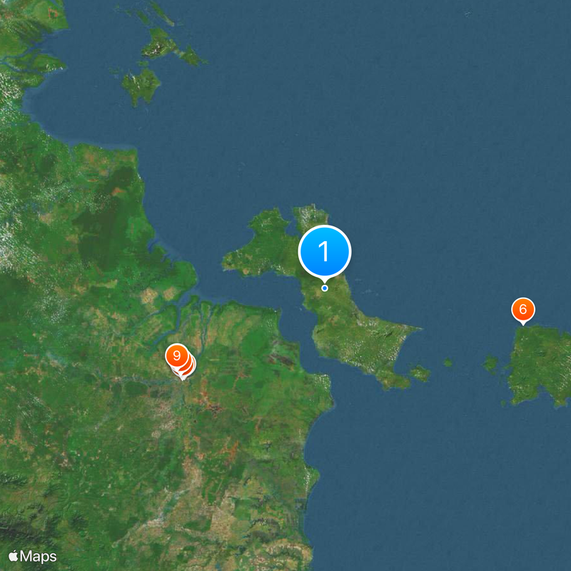Bangka Island Map
