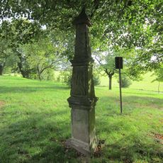 Kříž na křížové cestě u Rosic - 12. zastavení