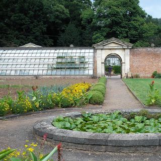 Walled Garden Including Glass Houses And Peach House