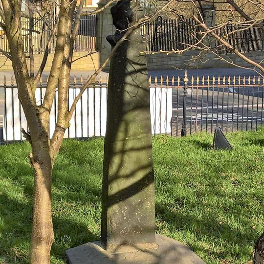 Cross Of St Paulinus In Garden Of Burnley College Adult Education Centre