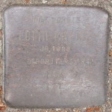 Stolperstein dedicated to Edith Marcus