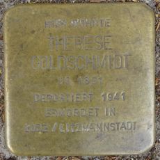 Stolperstein dedicated to Therese Goldschmidt