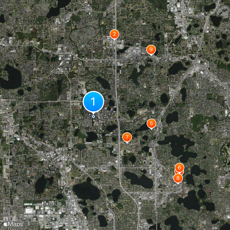 Advantage Rent a Car Map