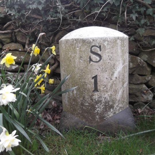 Milestone Approximately 180 Metres West Of Archer's Hall