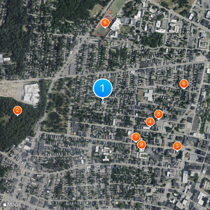 Becker College Map