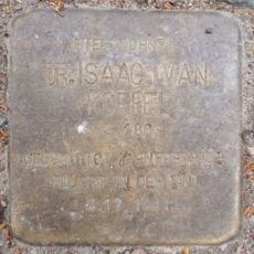 Stolperstein à la mémoire d’Isaac Ivan Koppel