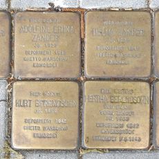 Stolperstein en memoria de Hertha Berendsohn