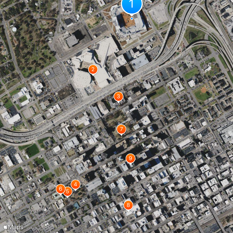 Protective Stadium Map
