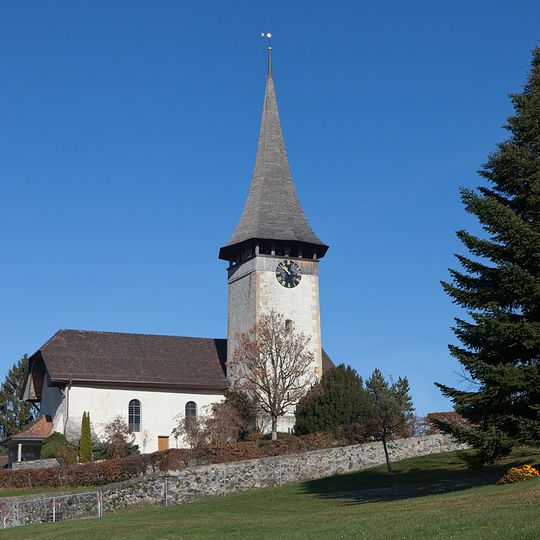 Reformierte Kirche mit Pfarrhaus und Ofenhaus