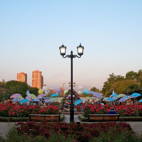 Rosaleda del Parque Araucano