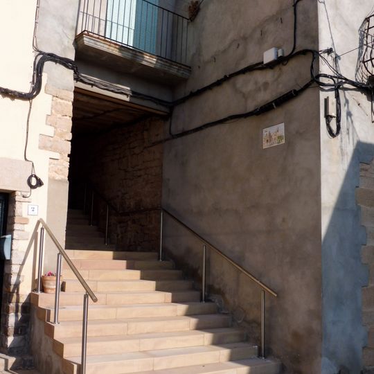 Pas cobert del carrer de l'Església