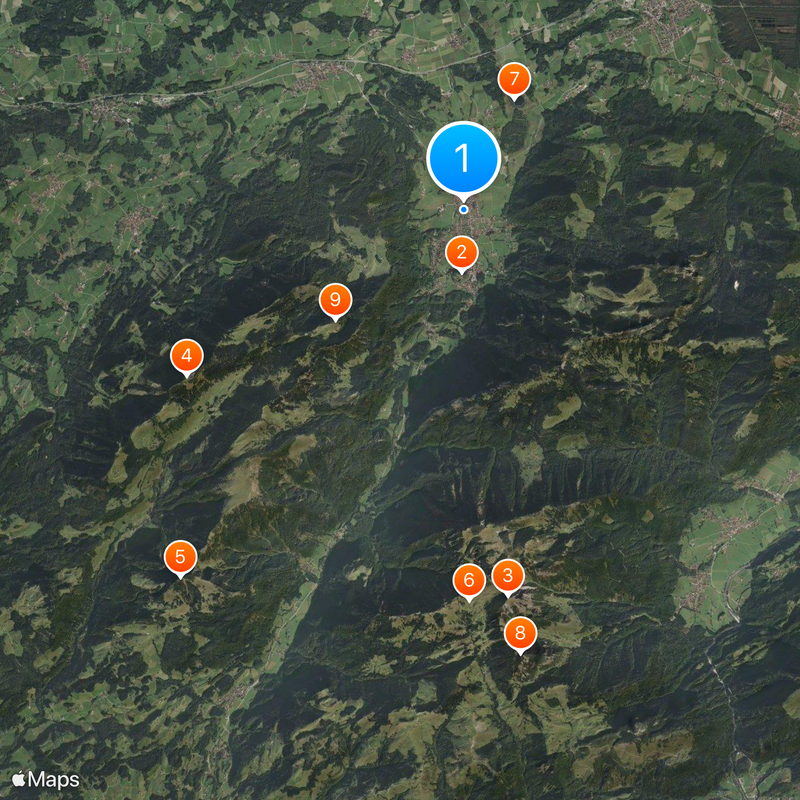 Aschau im Chiemgau Map