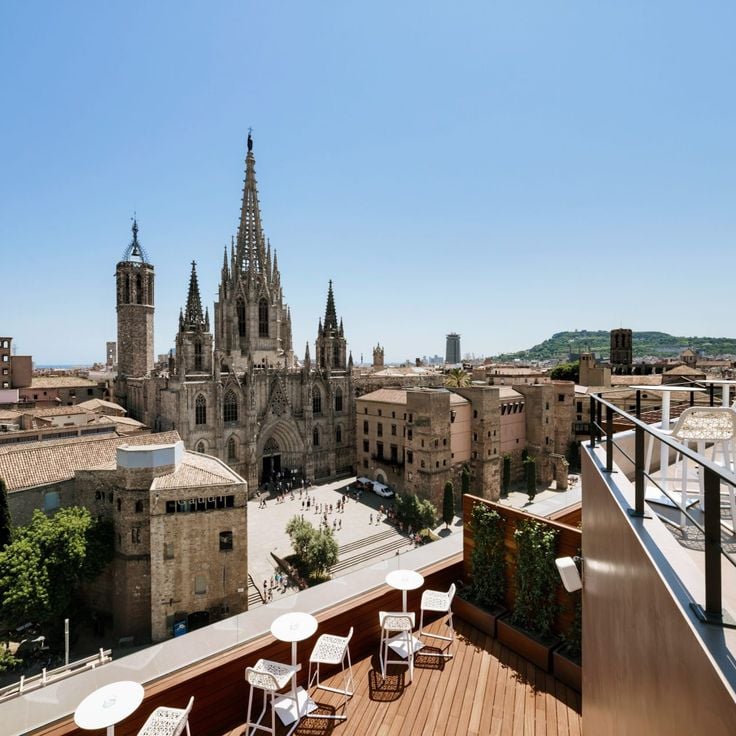 Terrasse Panoramique à l'Hôtel Colon