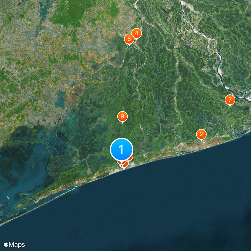 Jagannath Temple Mapa