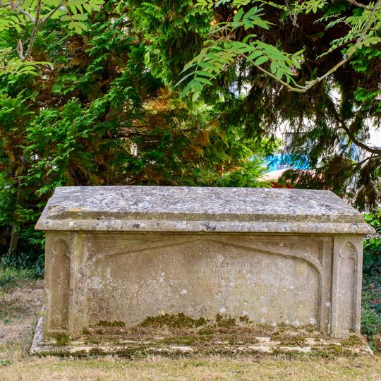 Hughes Chest Tomb Approximately 6 Metres South South West Of The Tower Of The Church Of St Mary