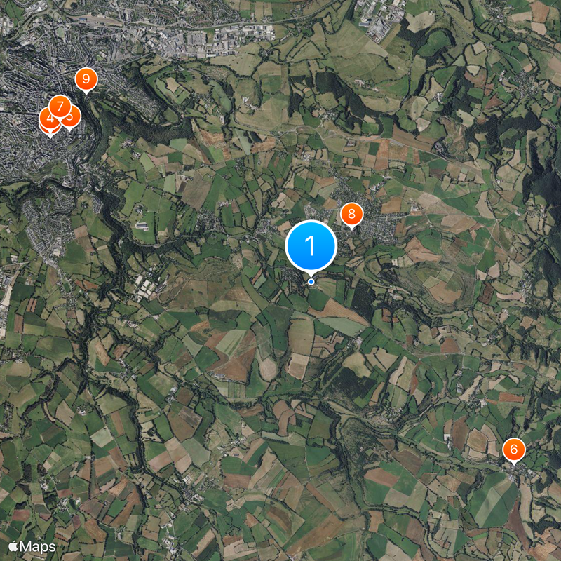 Rouergue Map