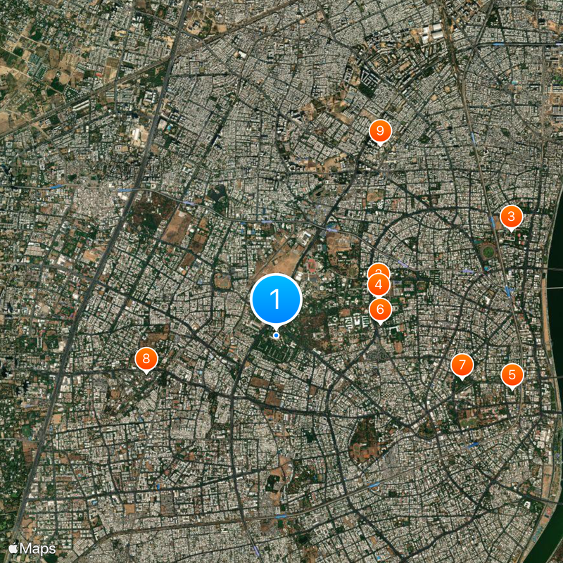 Indian Institute of Management Ahmedabad Map