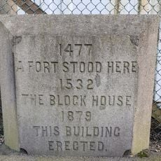 Commemorative plaque to the Blockhouse, Aberdeen